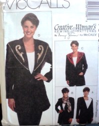 7329 PRINCESS JACKET,SNAP DETACH COLLAR,LAPEL PATTERN 10, 16,14
